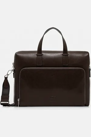 Paul Smith Kožená taška na notebook barva, M1A-8082-PSOFTL