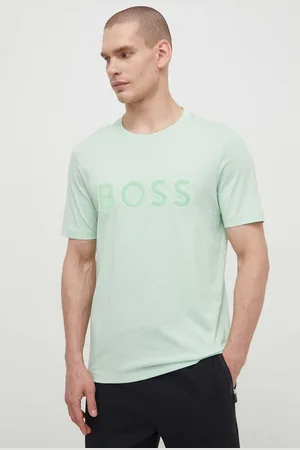 HUGO BOSS Bavlněné tričko barva, s potiskem, 50512866