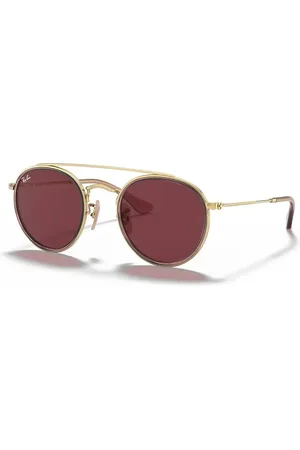 Ray-Ban Dětské sluneční brýle Round Double Bridge barva, 0RJ9647S