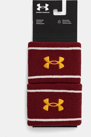 Under Armour Náramky 2-pack vínová barva, 1373119