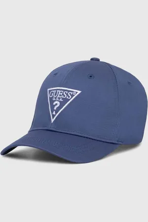 Guess Dětská bavlněná kšiltovka s aplikací, H3GZ01 WO08O