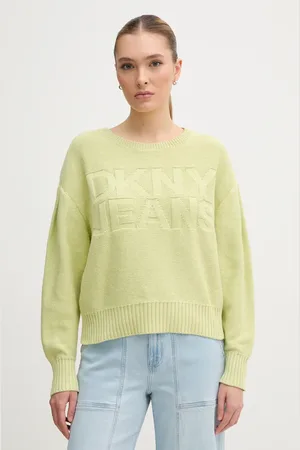 DKNY Bavlněný svetr dámský, barva, DJ5R0539