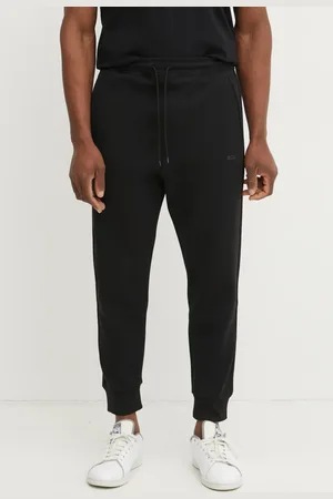 HUGO BOSS Tepláky pánské, barva, hladké, 50530030