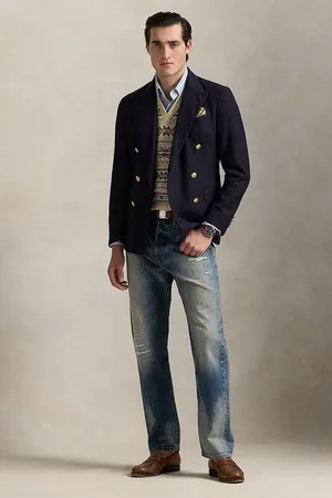 Ralph Lauren Bavlněné džíny pánské, 710963171