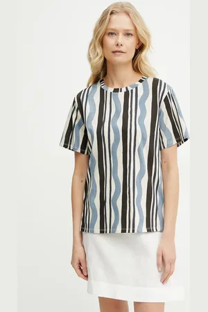 Max Mara Bavlněné tričko barva, 2515971012600