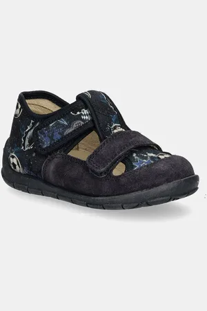 Froddo Dětské papuče CLASSIC SLIPPERS tmavomodrá barva, G1700400