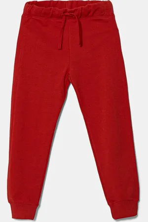Benetton Dětské bavlněné tepláky barva, 3J68CF058