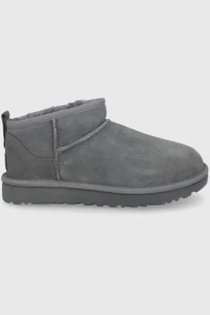 UGG Semišové sněhule Classic Ultra Mini barva, 1116109.GREY