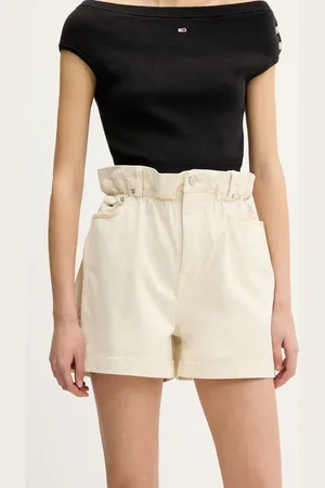 Tommy Hilfiger Kraťasy dámské, barva, high waist, DW0DW21656