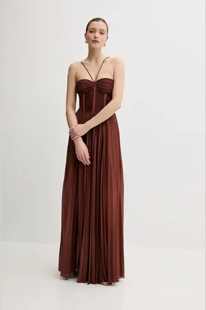 Pinko Šaty barva, maxi, 104994 A2DM