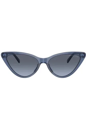 Michael Kors Sluneční brýle HARBOUR ISLAND dámské, tmavomodrá barva, 0MK2195U