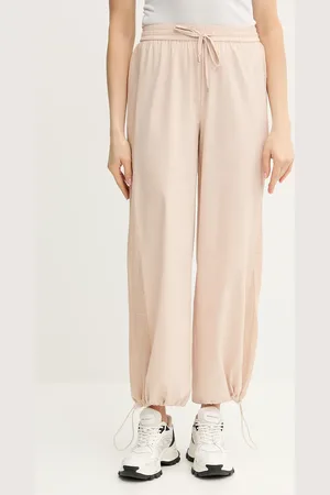 Liu Jo Kalhoty dámské, barva, široké, high waist, TA5074 T2900