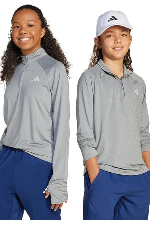 adidas Dětské tričko s dlouhým rukávem barva, s potiskem, JJ5049
