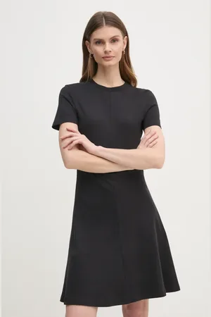 Tommy Hilfiger Bavlněné šaty barva, mini, WW0WW45521