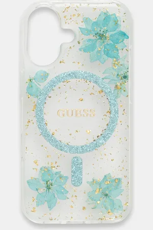 Guess Obal na telefon iPhone 16 barva, GUHMP16SRBFGFGMQ