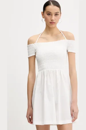 Tommy Hilfiger Bavlněné šaty barva, mini, DW0DW20343