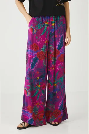 MEDICINE Kalhoty dámské, barva, široké, medium waist