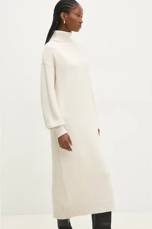 ANSWEAR Šaty barva, midi, oversize