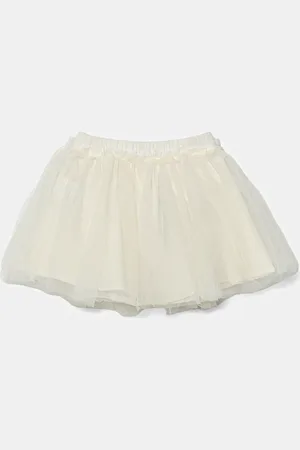 Benetton Dětská sukně barva, mini, áčková, 4XTGG0011