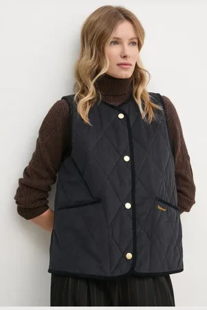 Barbour Bavlněná vesta tmavomodrá barva, LGI0192NY91