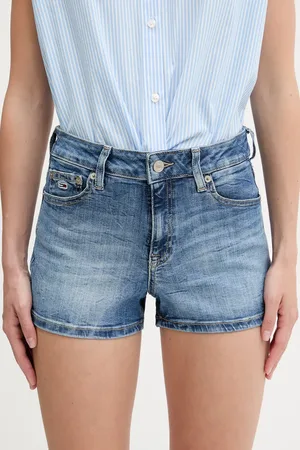 Tommy Hilfiger Džínové šortky dámské, barva, medium waist, DW0DW20090
