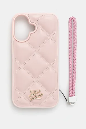 Karl Lagerfeld Obal na telefon iPhone 16 barva, KLHCP16SPSQSKLSMSP