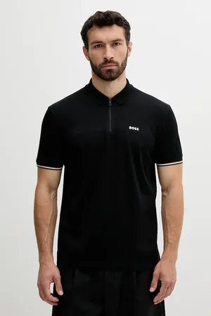 HUGO BOSS Bavlněné polo tričko pánské, barva, 50538177