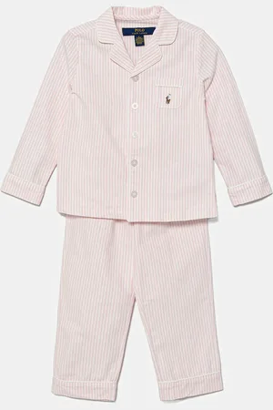 Ralph Lauren Dětské bavlněné pyžamo 2-pack barva, 3P0198