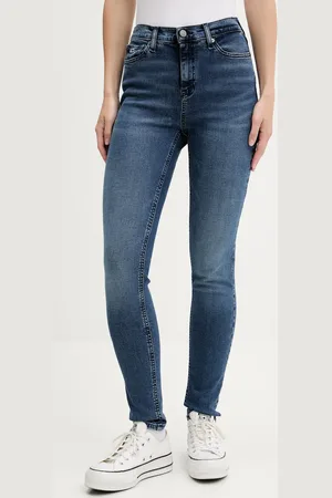 Tommy Hilfiger Džíny dámské, tmavomodrá barva, DW0DW20064