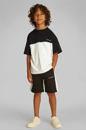 Calvin Klein Dětské bavlněné tričko barva, IB0IB02450