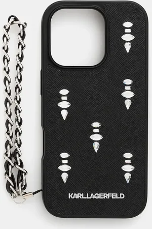Karl Lagerfeld Obal na telefon iPhone 16 Pro barva, KLHCP16LPSADJSK