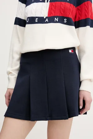 Tommy Hilfiger Sukně barva, mini, áčková, DW0DW20268