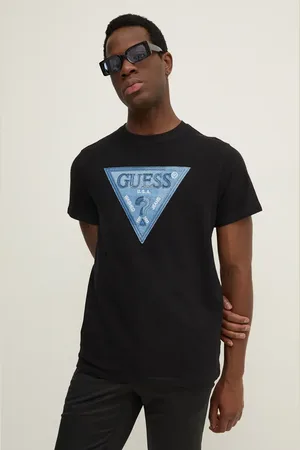 Guess Bavlněné tričko barva, s aplikací, M4BI29.KCH21
