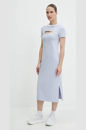 PUMA Šaty barva, midi, přiléhavé, 629769