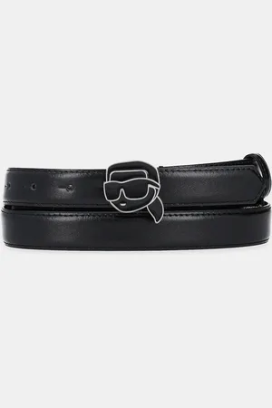 Karl Lagerfeld Kožený pásek dámský, barva, A2W33073