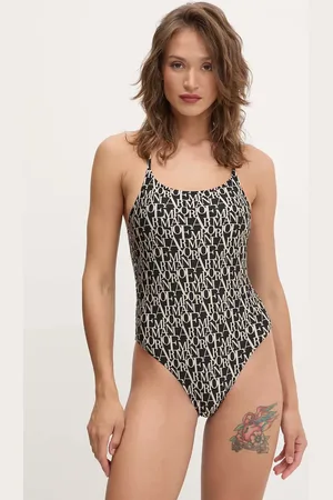 Emporio Armani Jednodílné plavky barva, mírně vyztužený košík, EW000797 AF12190