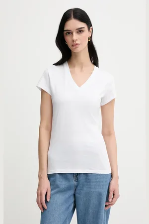 Armani Exchange Bavlněné tričko dámské, barva, XW000553 AF12064