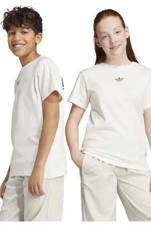 adidas Dětské bavlněné tričko barva, s potiskem, JY8374