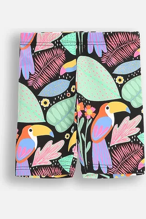 COCCODRILLO Dětské legíny více barev, TROPICAL STORY GIRL KIDS