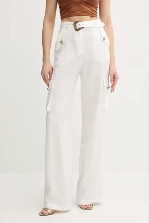 VERSACE Kalhoty dámské, barva, high waist, 78HAA109 N0433