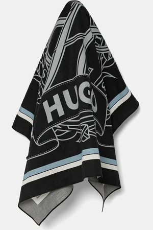 HUGO BOSS Bavlněný šátek pánský, barva, 50540767