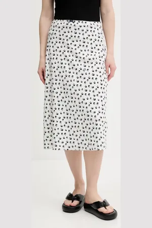 Tommy Hilfiger Sukně barva, midi, DW0DW20272