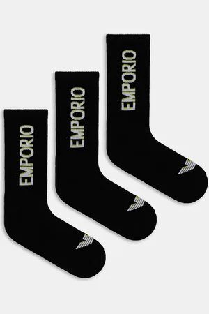 Emporio Armani Ponožky 3-pack pánské, barva, EM000554 AF12299