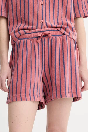 Marc O’ Polo Bavlněné šortky dámské, barva, high waist, 5000006522