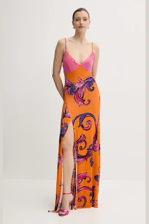 VERSACE Šaty barva, maxi, 78HAO900 JS471