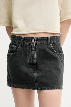 Maison Margiela Sukně barva, mini, pouzdrová, S52MC0010