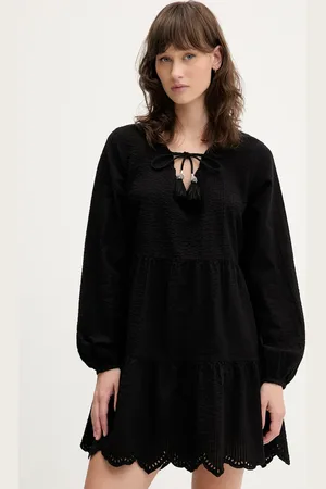 Superdry Bavlněné šaty barva, mini, W8011914A-02A