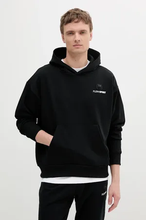 Philipp Plein Mikina pánská, barva, s kapucí, s potiskem, SAEC MJB3578 STE001N