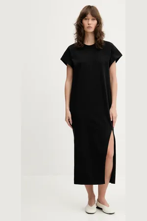 IRO Bavlněné šaty barva, maxi, oversize, WF33LITONYA
