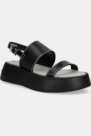Armani Exchange Sandály dámské, barva, na platformě, XDP054 XV921 00002